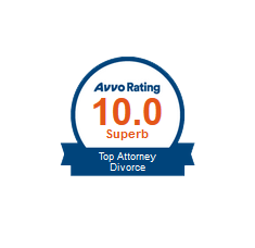Avvo rating 10.0 superb top attorney Divorce rating